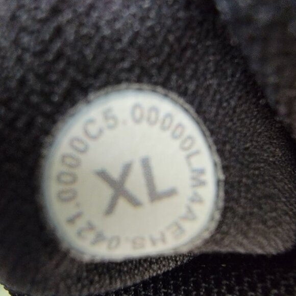 Lululemon Women's Diamond Dye Green Multi Lab Textured Fleece Bomber Jacket XL - Picture 9 of 10